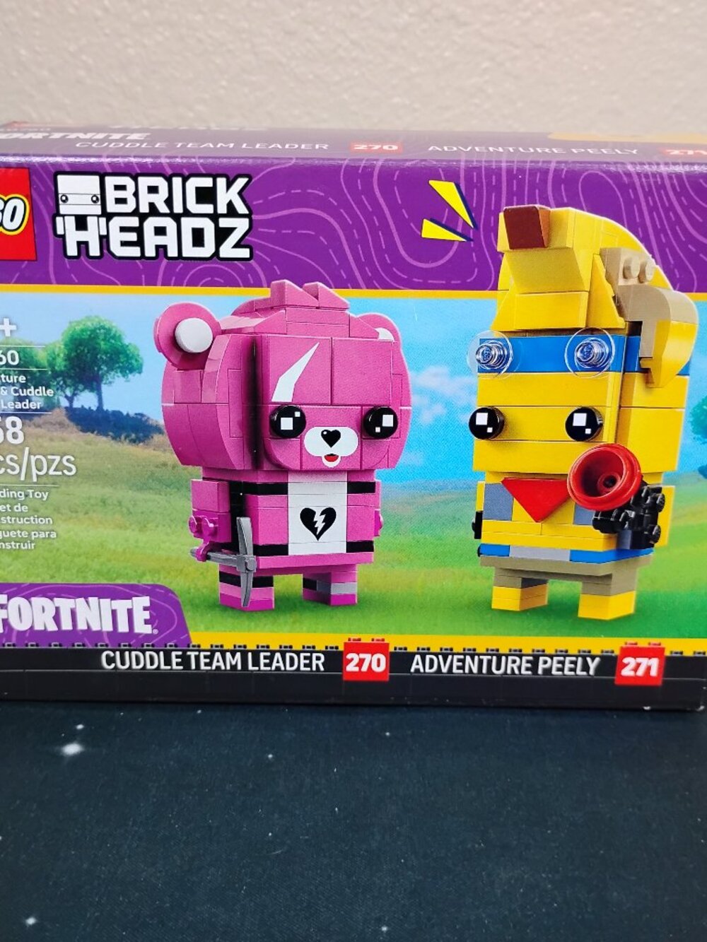 LEGO BrickHeadz Fortnite 40760 Adventure Peely Cuddle Team Leader Set